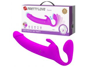 Strap-on bez uprzęży wibrujący Zanini Pretty Love