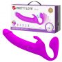 Strap-on bez uprzęży wibrujący Zanini Pretty Love - 2
