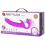 Strap-on bez uprzęży wibrujący Zanini Pretty Love - 12