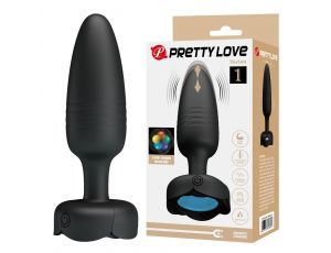 Korek analny wibrujący LED Pretty Love Tarion silikonowy 10 trybów