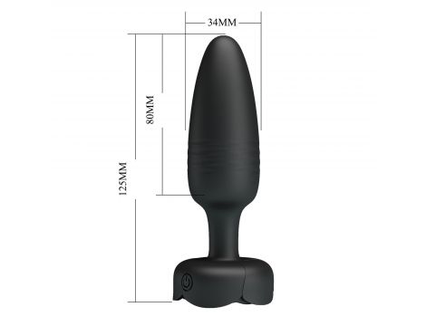 Korek analny wibrujący LED Pretty Love Tarion silikonowy 10 trybów - 6