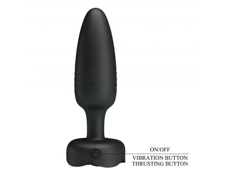 Korek analny wibrujący LED Pretty Love Tarion silikonowy 10 trybów - 7