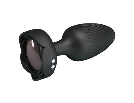 Korek analny wibrujący LED 10 trybów Pretty Love Varian silikonowy - 4