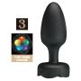 Korek analny wibrujący LED Pretty Love Osborn silikonowy - 4