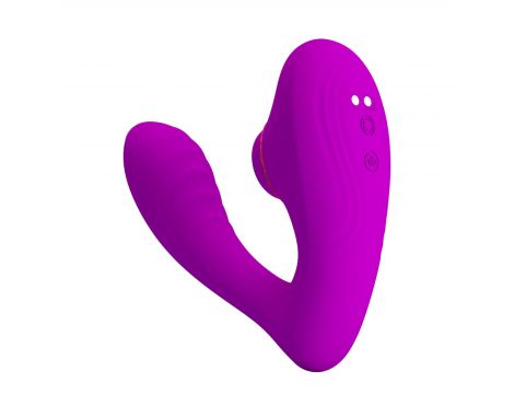 Stymulator łechtaczki Pretty Love Naty silikonowy pulsacyjny USB - 5