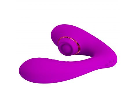Stymulator łechtaczki Pretty Love Naty silikonowy pulsacyjny USB - 11