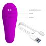 Stymulator łechtaczki Pretty Love Naty silikonowy pulsacyjny USB - 8