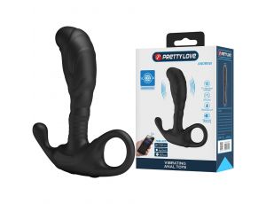 Wibrujący masażer prostaty Pretty Love Andrew z aplikacją USB