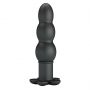 Wibrujący korek analny Pretty Love Jadier czarny silikonowy - 3