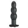Wibrujący korek analny Pretty Love Jadier czarny silikonowy - 4