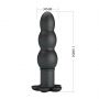 Wibrujący korek analny Pretty Love Jadier czarny silikonowy - 8