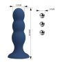 Korek analny silikonowy z 3 metalowymi kulkami Mr. Play - 6