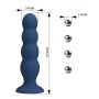 Korek analny silikonowy Mr. Play z 4 metalowymi kulkami - 8