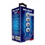 Korek analny silikonowy Mr. Play z 4 metalowymi kulkami - 6
