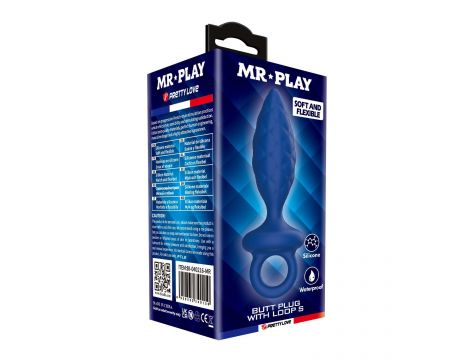 Korek analny z pętlą Mr. Play rozmiar S. - 7