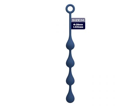 Kulki analne Waterdrop Mr Play silikonowe wodoodporne 33.5 cm - 3