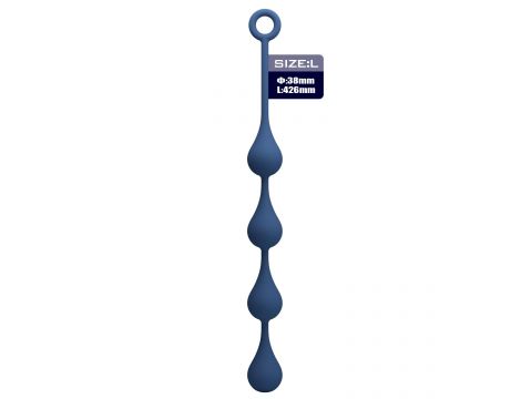 Kulki analne silikonowe wodoodporne Mr Play Waterdrop 43 cm - 4