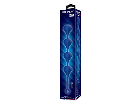 Kulki analne silikonowe wodoodporne Mr Play Waterdrop 43 cm - 7
