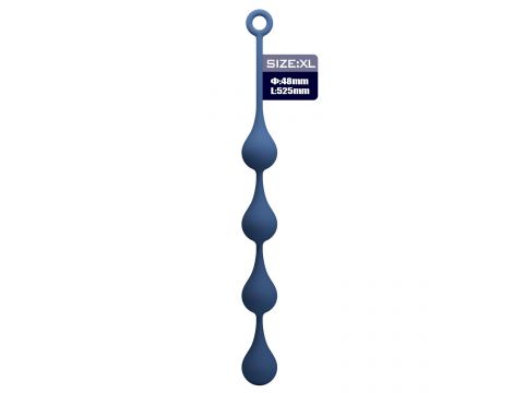 Bardzo duże kulki analne silikonowe Mr. Play XL 52.5 cm wodoodporne - 3