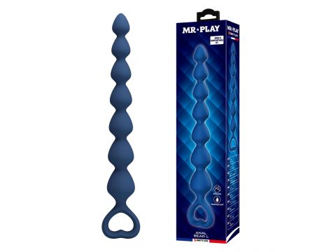 Koraliki analne silikonowe Mr. Play duże wodoodporne 27 cm - 2