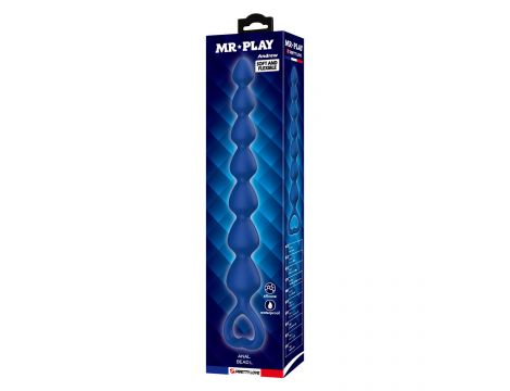 Koraliki analne silikonowe Mr. Play duże wodoodporne 27 cm - 8