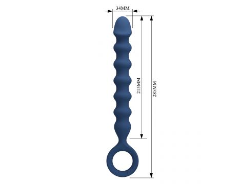 Pręt analny silikonowy Mr Play George 28 cm wodoodporny - 8