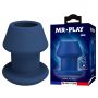 Korek analny niebieski pusty silikonowy Mr. Play Jack S - 5