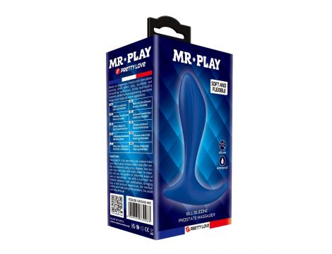 Masażer prostaty silikonowy Mr. Play Bill wodoodporny - 6
