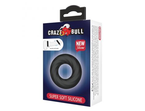 Pierścień erekcyjny silikonowy super miękki Crazy Bull 5 cm - 6