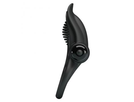 PRETTY LOVE - VIBRANT PENIS RING Black- 10 function vibrations - 4