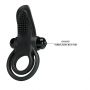 PRETTY LOVE - VIBRANT PENIS RING Black- 10 function vibrations - 4