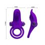 PRETTY LOVE - VIBRANT PENIS RING Purple- 10 function vibrations - 6