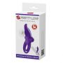 PRETTY LOVE - VIBRANT PENIS RING Purple- 10 function vibrations - 7