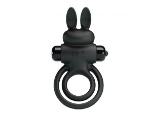 Pierścień wibrujący Pretty Love Vibrant Penis Ring III czarny