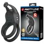Pierścień erekcyjny wibrujący podwójny Pretty Love Goodwin - 4