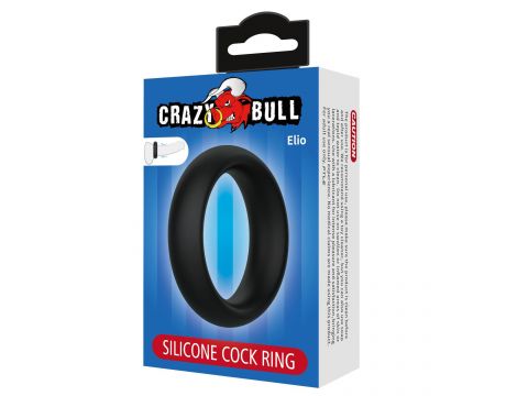 Pierścień erekcyjny silikonowy elastyczny Crazy Bull Elio - 7