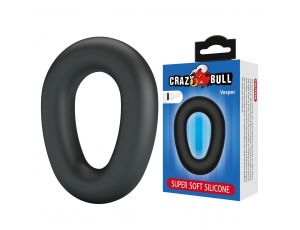 Pierścień erekcyjny super miękki silikonowy Crazy Bull Vesper