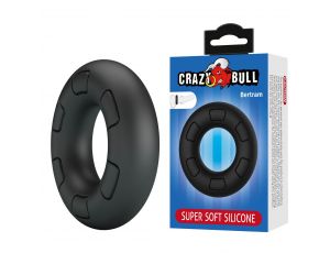 Pierścień erekcyjny super miękki silikonowy Crazy Bull Bertram