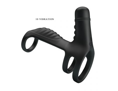 PRETTY LOVE- VIBRATINGPENIS SLING, 10 vibration functions - 8