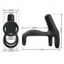 PRETTY LOVE- VIBRATINGPENIS SLING, 10 vibration functions - 5