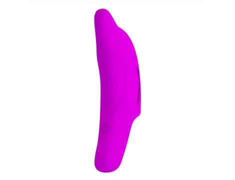 Wibrator palcowy Pretty Love Delphini silikonowy 10 funkcji - 2