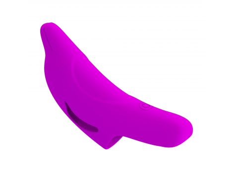 Wibrator palcowy Pretty Love Delphini silikonowy 10 funkcji - 5