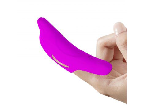Wibrator palcowy Pretty Love Delphini silikonowy 10 funkcji - 4