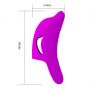 Wibrator palcowy Pretty Love Delphini silikonowy 10 funkcji - 8