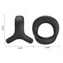 PRETTY LOVE - VIBRANT PENIS RING ELLIOTT Black, 10 vibration functions - 7