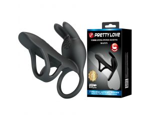 Nakładka wibrująca Pretty Love Matty silikonowa USB 4 cm