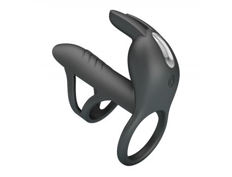 Nakładka wibrująca Pretty Love Matty silikonowa USB 4 cm - 5