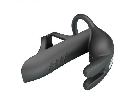 Nakładka wibrująca Pretty Love Matty silikonowa USB 4 cm - 8