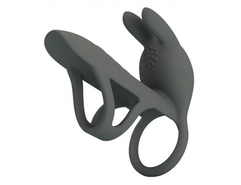 Nakładka wibrująca Pretty Love Master Ring silikonowa USB 4 cm - 3