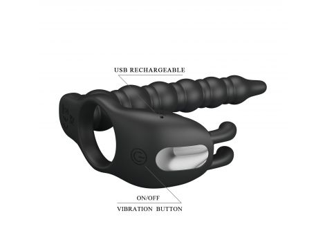 PRETTY LOVE - Blackney black, 7 vibration functions Memory function - 8
